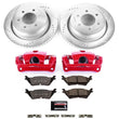 Load image into Gallery viewer, PowerStop Rear Z36 Truck &amp; Tow Kit w/Cals fits 2012-2018 Ford F-150
