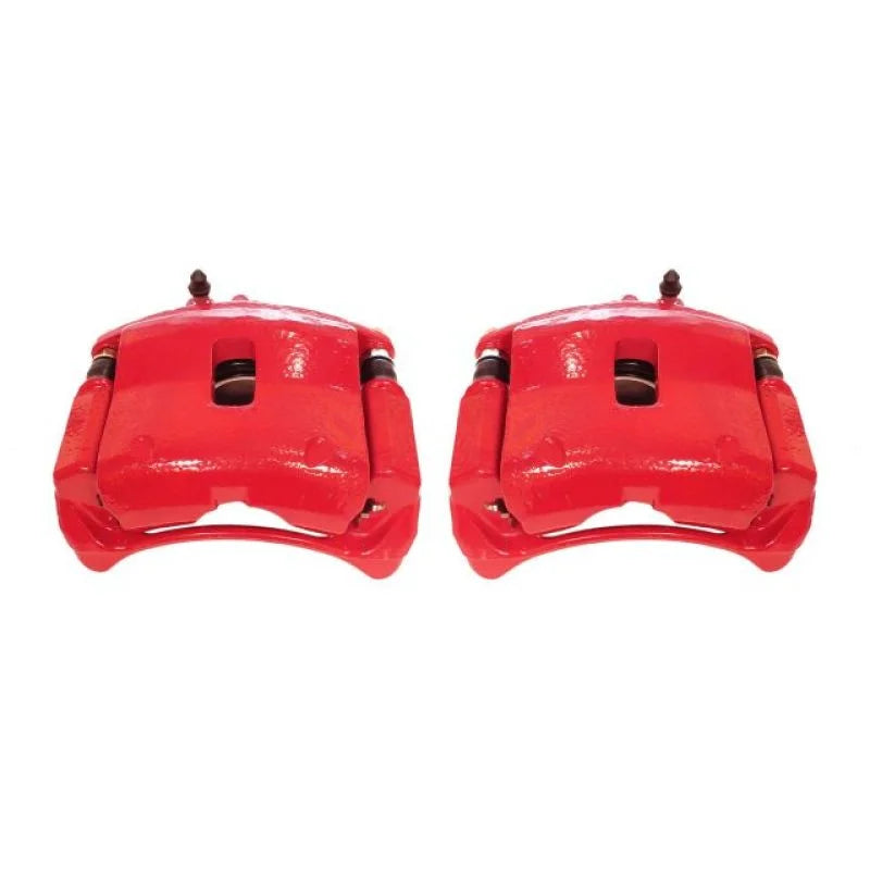 PowerStop Red Calipers w/Brackets - Main Product View