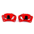 Load image into Gallery viewer, PowerStop Red Calipers w/Brackets - Pair Front fits 2007-2010 Nissan Altima / Sentra - Main Product View