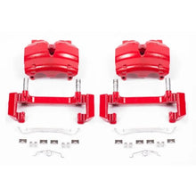 Load image into Gallery viewer, PowerStop Red Calipers w/Brackets Pair Front fits 2003-2006 Ford Expedition Eddie / 2006 Ford Expedition KING / 2005 2006 ...