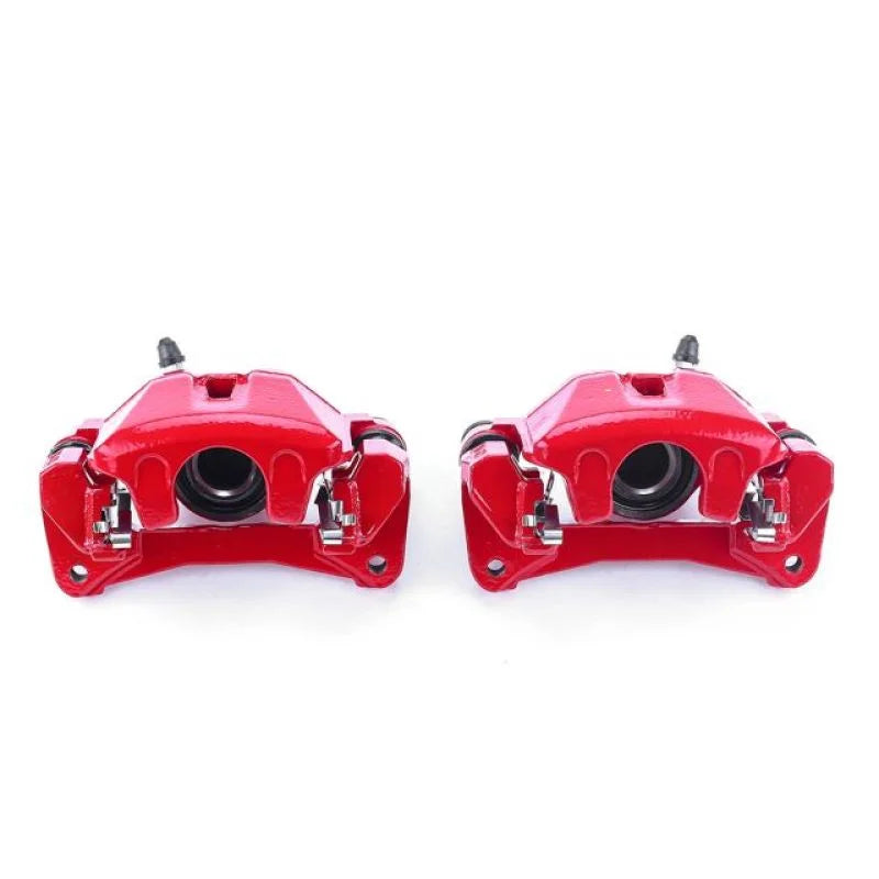 PowerStop Red Calipers w/Brackets - Pair Rear fits 1999-2003 Lexus RX300 - Main Product View