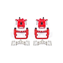 Load image into Gallery viewer, PowerStop Red Calipers w/Brackets - Pair Rear fits 1999-2004 Acura RL Premium - Main Product View