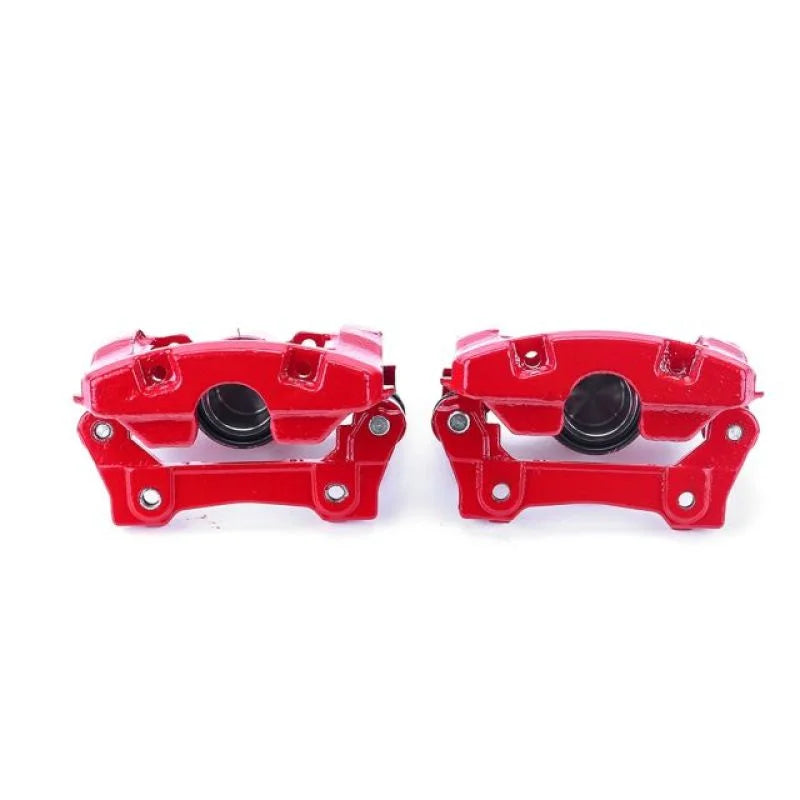 PowerStop Red Calipers w/Brackets - Main Product View