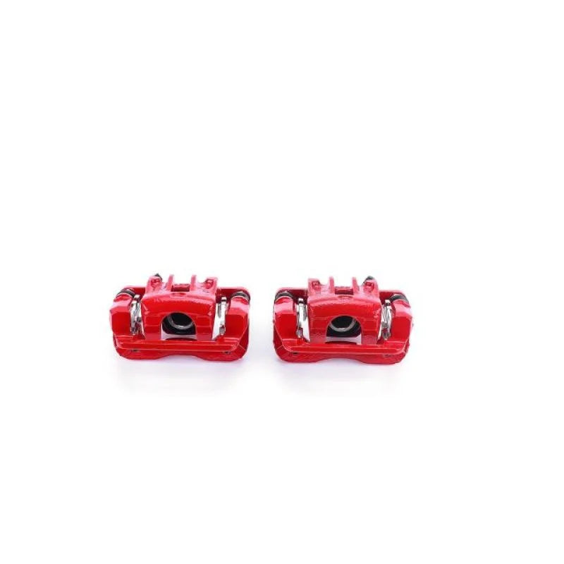 PowerStop Red Calipers w/Brackets Pair Rear fits 2006 Hyundai Sonata GL / 2006-2008 Hyundai Sonata Gls / 2008 Hyundai Sona...