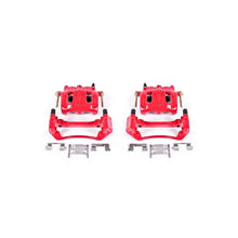 Load image into Gallery viewer, PowerStop Red Calipers w/Brackets - Pair fits 1997-2001 Ford F-150 - Main Product View
