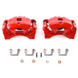Load image into Gallery viewer, PowerStop Red Front Calipers w/Brackets - Main Product View