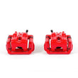Load image into Gallery viewer, PowerStop Red Rear Calipers w/Brackets - Pair fits 2006-2015 Mazda Mx-5 / Mx-5 Miata - Main Product View