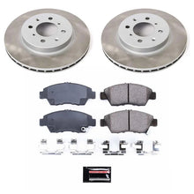 Load image into Gallery viewer, PowerStop Semi-Coated Front Rotor Kit fits 1993-1995 Honda Civic / 1994-1997 Honda Civic Del Sol / 2007-2008 Honda Fit