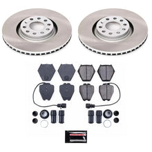 Load image into Gallery viewer, PowerStop Semi-Coated Front Rotor Kit fits 2000-2001 Audi A6 Quattro / 2001-2005 Audi Allroad Quattro / 2000-2002 Audi S4