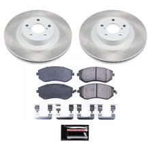 Load image into Gallery viewer, PowerStop Semi-Coated Front Rotor Kit fits 2005 2006 Saab 9-2x / 2003 Subaru Baja / 2003-2006 Subaru Baja SPORT / 2003-200...