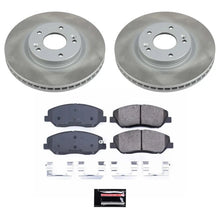 Load image into Gallery viewer, PowerStop Semi-Coated Front Rotor Kit fits 2007-2009 Hyundai Santa Fe Gls