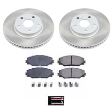 Load image into Gallery viewer, PowerStop Semi-Coated Front Rotor Kit fits 2009-2010 Pontiac Vibe AWD / 2016 Scion im / 2011-2016 Scion TC / 2017-2018 Toy...
