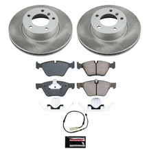 Load image into Gallery viewer, PowerStop Semi-Coated Front Rotor Kit fits 2010-2013 BMW 128I