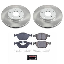 Load image into Gallery viewer, PowerStop Semi-Coated Front Rotor Kit fits 2010-2013 Ford Transit / Transit Connect
