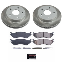 Load image into Gallery viewer, PowerStop Semi-Coated Front Rotor Kit fits Dodge Ram / 2000-2001 Dodge Ram 1500 LARAMIE / 2001 Dodge Ram 1500 SLT / Ram 1500