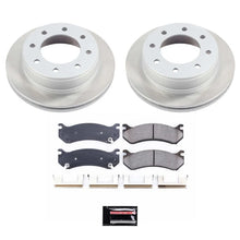 Load image into Gallery viewer, PowerStop Semi-Coated Rear Rotor Kit fits 2001-2007 Chevrolet Silverado 1500 / 1999-2004 Chevrolet Silverado 2500 / 2000-2...