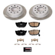 Load image into Gallery viewer, PowerStop Semi-Coated Rear Rotor Kit fits 2003-2008 Hyundai Tiburon