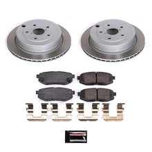 Load image into Gallery viewer, PowerStop Semi-Coated Rear Rotor Kit fits 2006-2014 Subaru B9 Tribeca / Tribeca
