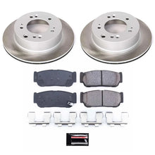 Load image into Gallery viewer, PowerStop Semi-Coated Rear Rotor Kit fits 2007-2009 Kia Sorento