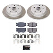 Load image into Gallery viewer, PowerStop Semi-Coated Rear Rotor Kit fits 2010-2012 Lexus HS250H / 2006-2018 Toyota RAV4 / 2016-2018 Toyota RAV4 Hybrid / ...