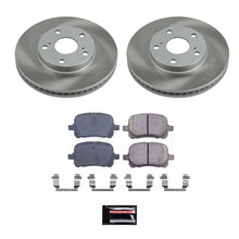 Load image into Gallery viewer, PowerStop Semi-Coated Rotor Kit Front fits 1997-2001 Lexus ES300 / 1998-2004 Toyota Avalon Xl / 1997-1998 Toyota Camry Ce ...