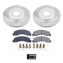 Load image into Gallery viewer, PowerStop Semi-Coated Rotor Kit Front fits 2000-2005 Ford Excursion / 1999-2004 Ford F-250 Super Duty / 1999-2004 Ford F-3...