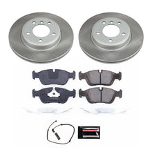 Load image into Gallery viewer, PowerStop Semi-Coated Rotor Kit Front fits 2000 BMW 323CI / 2000 BMW 323I / 2001-2006 BMW 325CI / 2001-2005 BMW 325I / 200...