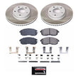 Load image into Gallery viewer, PowerStop Semi-Coated Rotor Kit Front fits 2003-2004 Infiniti G35 / 2004-2005 Infiniti G35 X / 2003-2005 Nissan 350Z / 200...