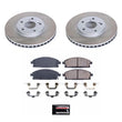 Load image into Gallery viewer, PowerStop Semi-Coated Rotor Kit Front fits 2003-2006 Acura MDX