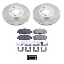 Load image into Gallery viewer, PowerStop Semi-Coated Rotor Kit Front fits 2003-2007 Honda Accord