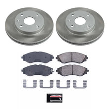Load image into Gallery viewer, PowerStop Semi-Coated Rotor Kit Front fits 2004-2008 Suzuki Forenza / Reno