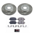 Load image into Gallery viewer, PowerStop Semi-Coated Rotor Kit Front fits 2010 Chevrolet Cobalt / 2008-2010 Chevrolet Cobalt LS / 2007-2010 Chevrolet Cob...