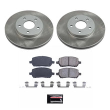 Load image into Gallery viewer, PowerStop Semi-Coated Rotor Kit Front fits 2010 Chevrolet Cobalt / 2008-2010 Chevrolet Cobalt LS / 2007-2010 Chevrolet Cob...