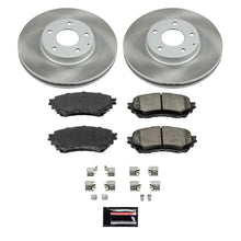 Load image into Gallery viewer, PowerStop Semi-Coated Rotor Kit Front fits 2014-2018 Mazda 6 Grand Touring / 2018 Mazda 6 Grand Touring Reserve