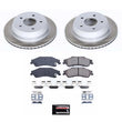 Load image into Gallery viewer, PowerStop Semi-Coated Rotor Kit Rear fits 1998 1999 2004 2005 Chevrolet Blazer / 1998-2004 Chevrolet Blazer LS / 1998-2001...