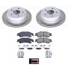 Load image into Gallery viewer, PowerStop Semi-Coated Rotor Kit Rear fits 1998 1999 2004 2005 Chevrolet Blazer / 1998-2004 Chevrolet Blazer LS / 1998-2001...