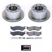 Load image into Gallery viewer, PowerStop Semi-Coated Rotor Kit Rear fits 2001-2002 Dodge Ram 2500 / 2001-2002 Dodge Ram 3500