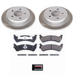 Load image into Gallery viewer, PowerStop Semi-Coated Rotor Kit Rear fits 2001-2002 Ford Explorer SPORT
