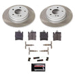 Load image into Gallery viewer, PowerStop Semi-Coated Rotor Kit Rear fits 2001-2002 Mercedes-Benz E430