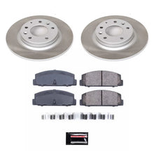 Load image into Gallery viewer, PowerStop Semi-Coated Rotor Kit Rear fits 2003-2005 Mazda 6 / 2003 Mazda Protege
