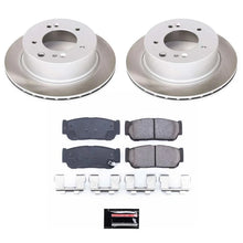 Load image into Gallery viewer, PowerStop Semi-Coated Rotor Kit Rear fits 2003-2006 Kia Sorento EX