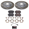Load image into Gallery viewer, PowerStop Semi-Coated Rotor Kit Rear fits 2012-2018 Audi A6 / 2012-2018 Audi A6 Quattro / 2013-2018 Audi A7 Quattro