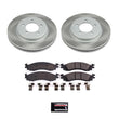 Load image into Gallery viewer, PowerStop Semi-Coated Rotor Kit fits 2006-2010 Ford Explorer Eddie Bauer / 2006 Ford Explorer Xls / 2007-2010 Ford Explore...