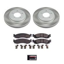 Load image into Gallery viewer, PowerStop Semi-Coated Rotor Kit fits 2006-2010 Ford Explorer Eddie Bauer / 2006 Ford Explorer Xls / 2007-2010 Ford Explore...