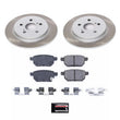 Load image into Gallery viewer, PowerStop Semi-Coated Rotor Kit fits 2009 2010 Pontiac Vibe / 2016 2017 Toyota Corolla / 2014-2016 Toyota Corolla S / 2017...