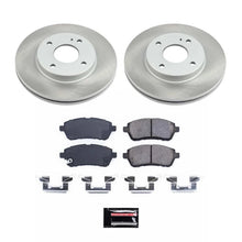 Load image into Gallery viewer, PowerStop Semi-Coated Rotor Kit fits 2011-2019 Ford Fiesta