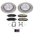 Load image into Gallery viewer, PowerStop Semi-Coated Rotor Kit fits 2017-2020 Acura MDX / 2016-2022 Honda Pilot / 2016-2021 Honda Pilot EX / 2017-2025 Ho...