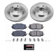 Load image into Gallery viewer, PowerStop Semi-Coated Rotor Kit fits 2020-2022 Toyota Corolla / 2016-2022 Toyota Prius / 2019-2022 Toyota Prius Awd-e / 20...