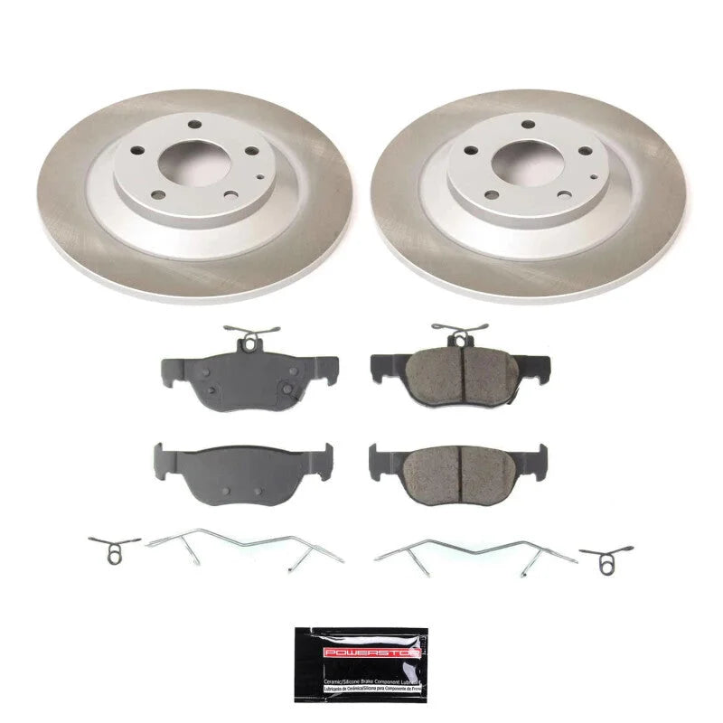 PowerStop Semi-Coated Rotor Kit fits 2020-2023 Mazda Cx-30 / MX-30 Ev