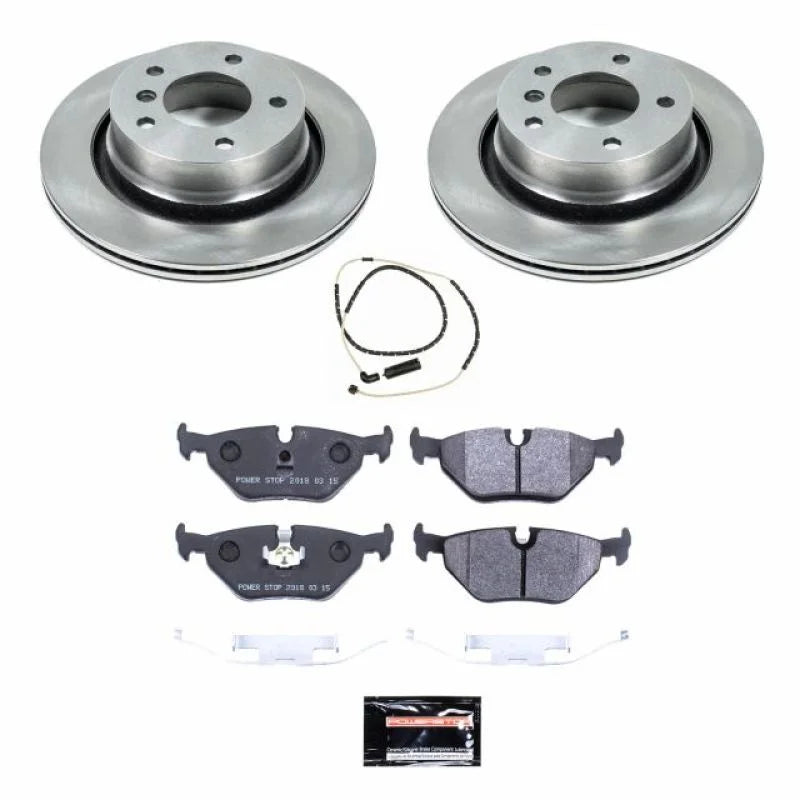 PowerStop Track Day Brake Kit Rear fits BMW Z4 / 2003-2005 BMW Z4 3.0I / 2006-2008 BMW Z4 COUPE 3.0SI - Main Product View